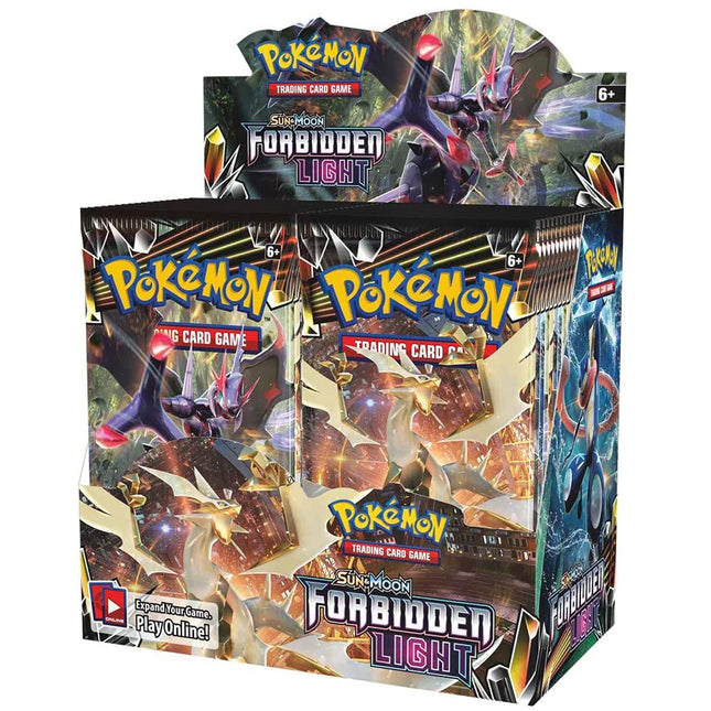 Sun & Moon Forbidden Light - Pokemon - 36 Pack Booster Box - Sealed - New