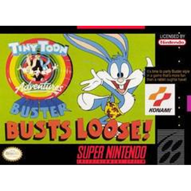 Tiny Toon Adventures Buster Busts Loose - Super Nintendo