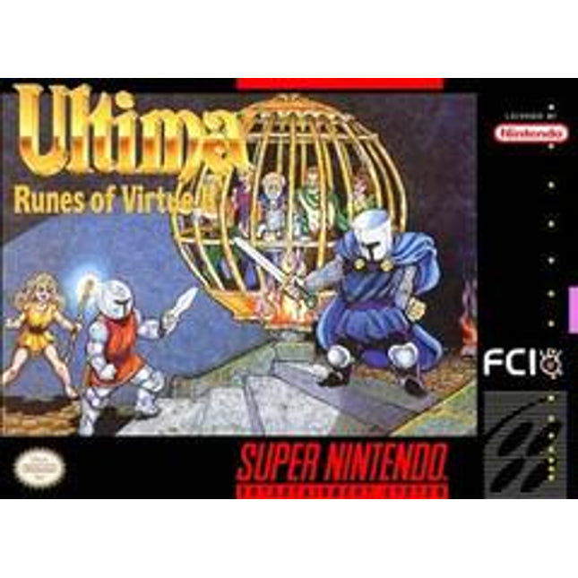 Ultima Runes of Virtue II - Super Nintendo