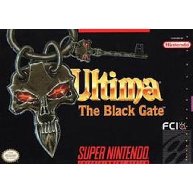 Ultima The Black Gate - Super Nintendo