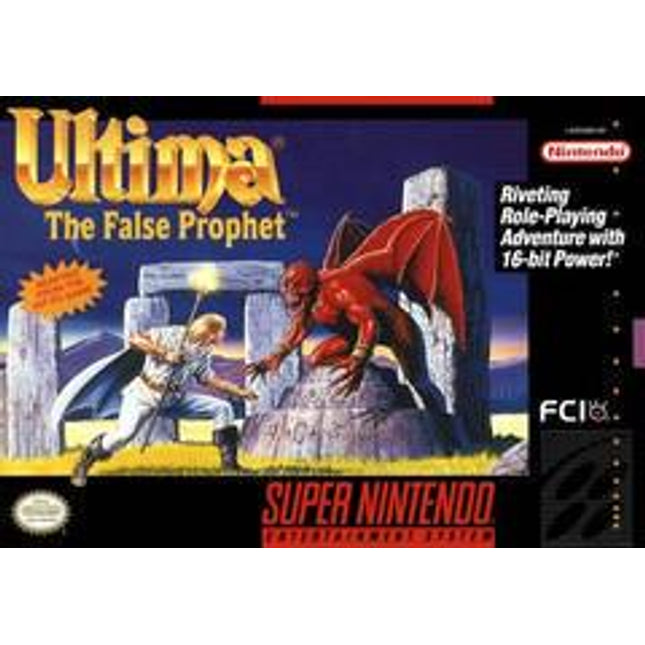 Ultima The False Prophet - Super Nintendo