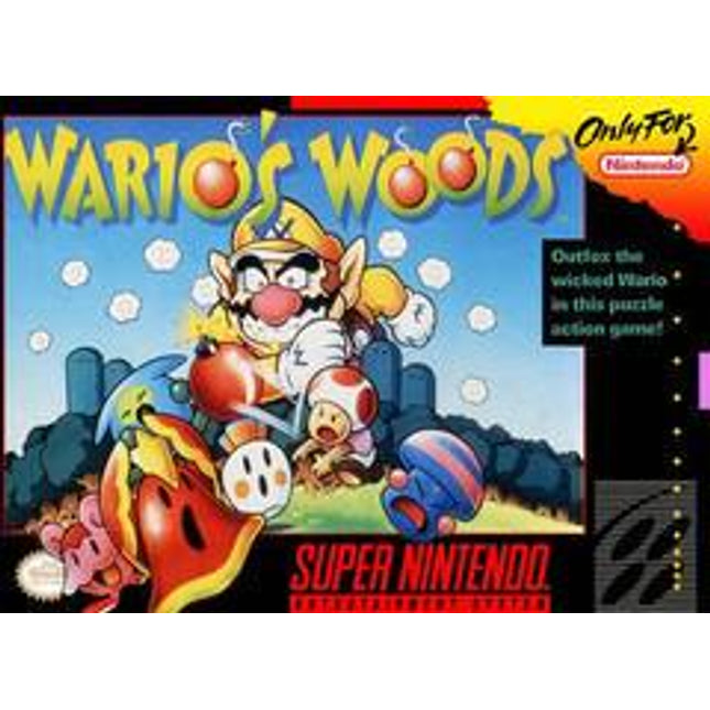 Wario's Woods - Super Nintendo