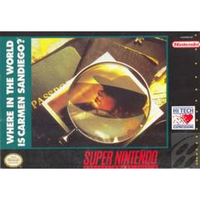 Where in the World is Carmen Sandiego - Super Nintendo