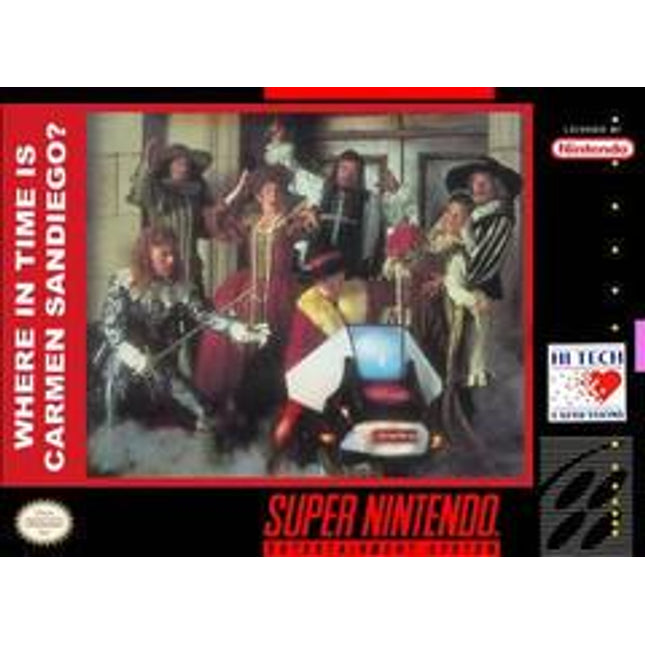 Where in Time is Carmen Sandiego - Super Nintendo