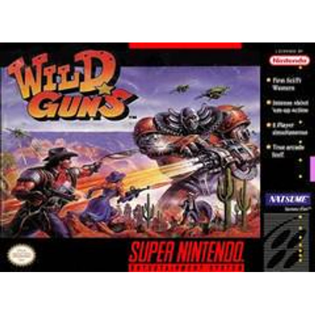 Wild Guns - Super Nintendo