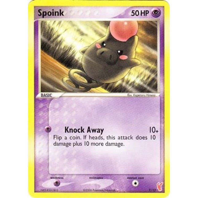Spoink (7/12) [EX: Trainer Kit 2 - Plusle]