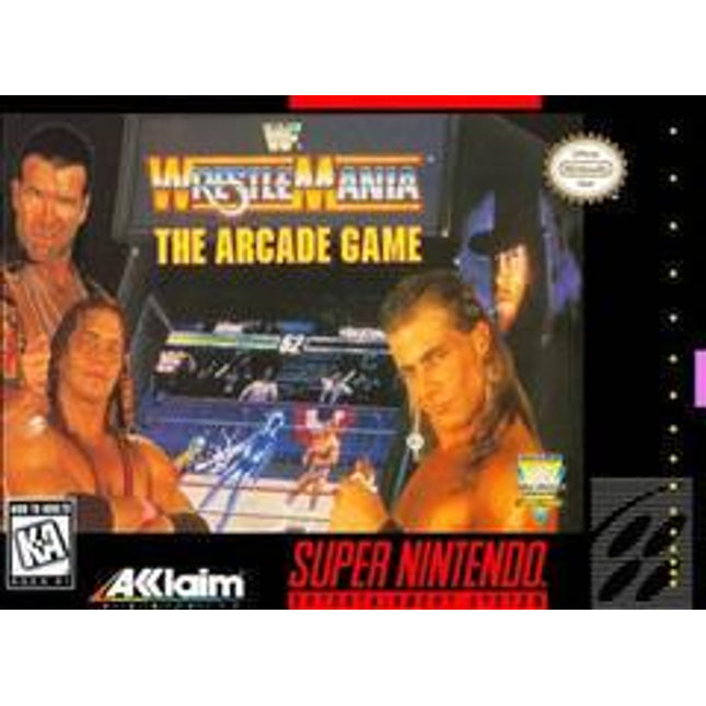 WWF Wrestlemania Arcade Game - Super Nintendo