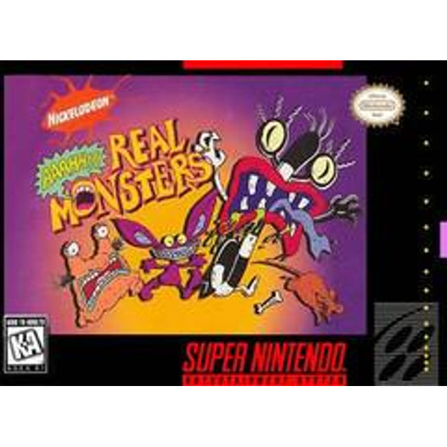 AAAHH Real Monsters - Super Nintendo