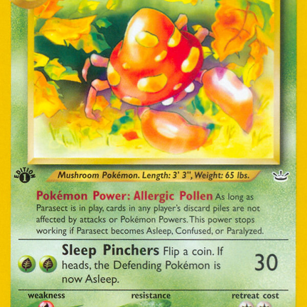 Parasect (35/64) [Neo Revelation 1st Edition]