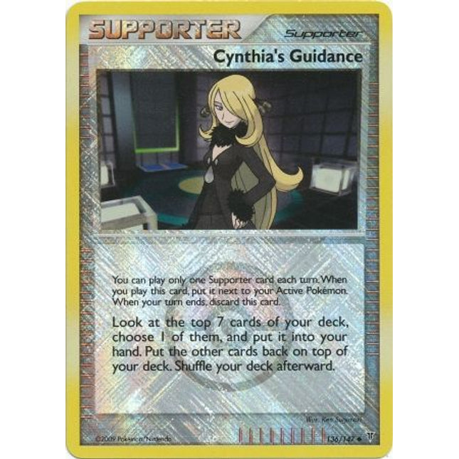 Cynthia's Guidance (136/147) (League Promo) [Platinum: Supreme Victors]