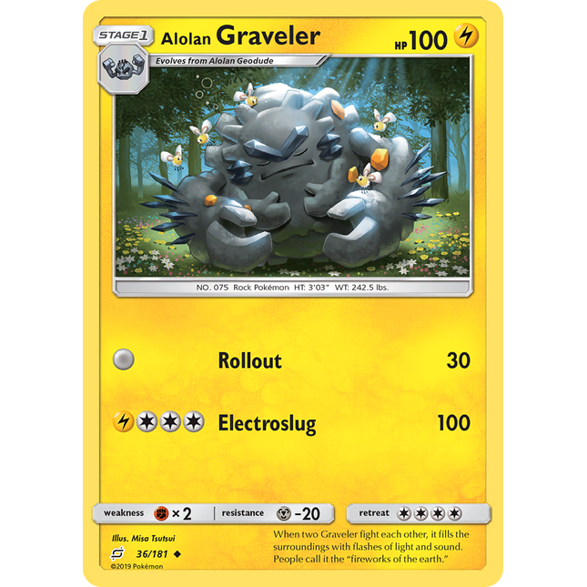 Alolan Graveler (36/181) [Sun & Moon: Team Up]