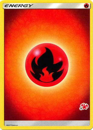 Fire Energy (Charizard Stamp #9) [Battle Academy 2020]