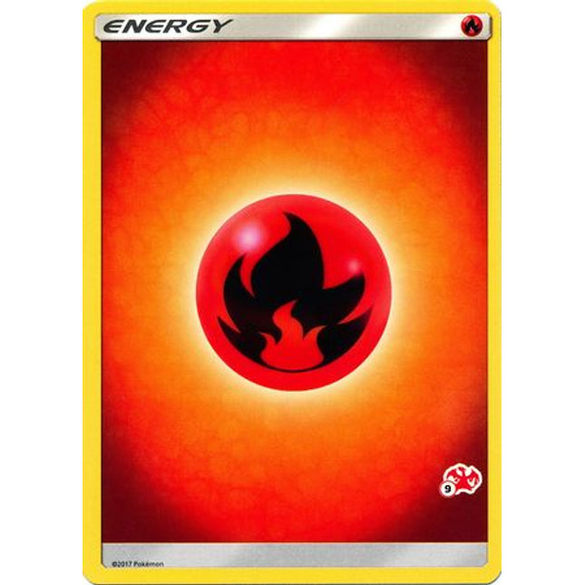 Fire Energy (Charizard Stamp #9) [Battle Academy 2020]