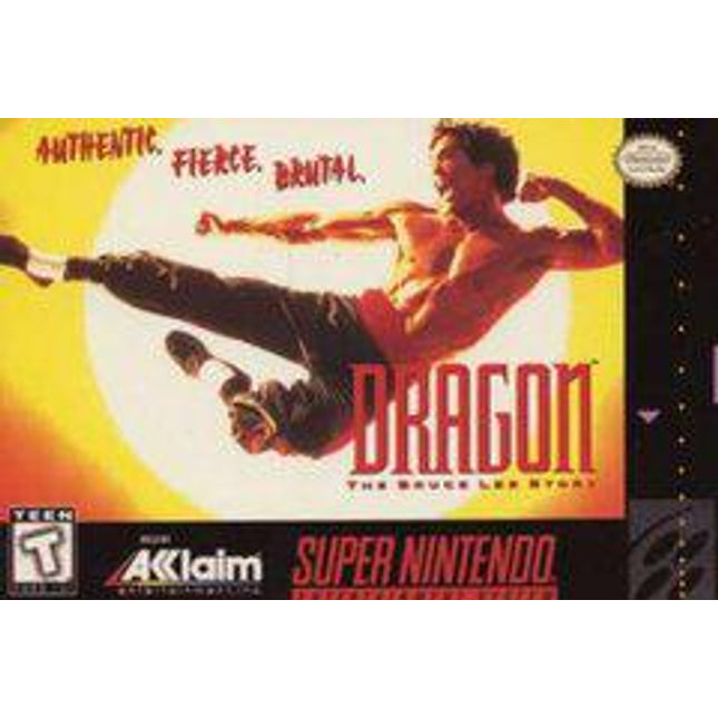 Dragon: The Bruce Lee Story - Super Nintendo