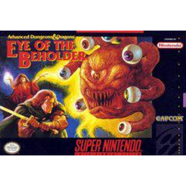 Dungeons & Dragons Eye of the Beholder - Super Nintendo