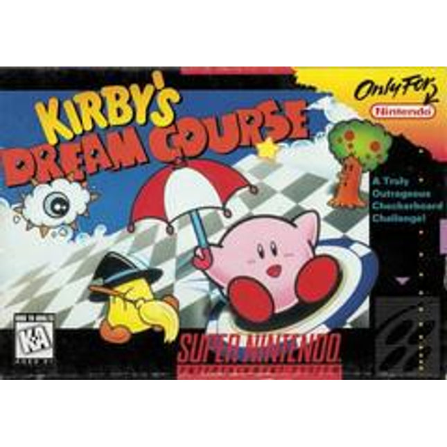 Kirby's Dream Course - Super Nintendo