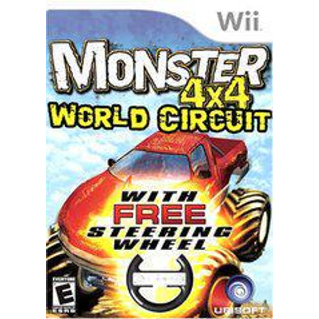 Monster 4X4 World Circuit [Steering Wheel Bundle] - Wii