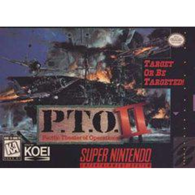 P.T.O. II - Super Nintendo