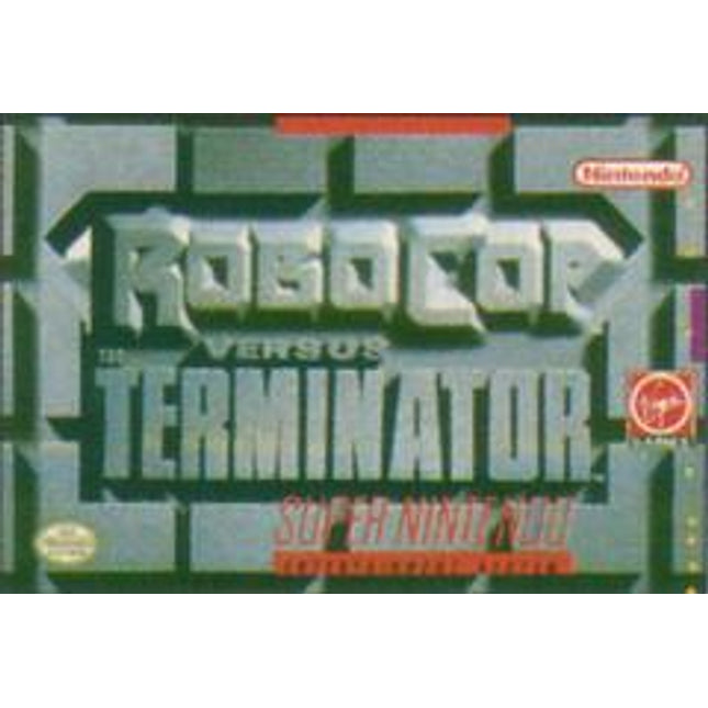 Robocop vs The Terminator - Super Nintendo