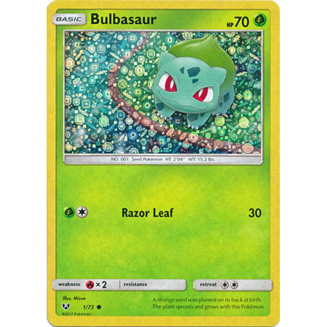 Bulbasaur (1/73) (General Mills Promo) [Sun & Moon: Shining Legends]