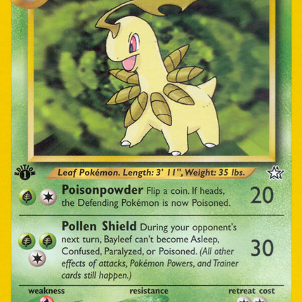 Bayleef (28/111) [Neo Genesis 1st Edition]