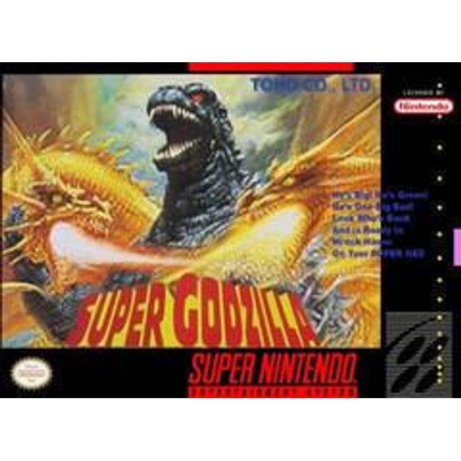 Super Godzilla - Super Nintendo