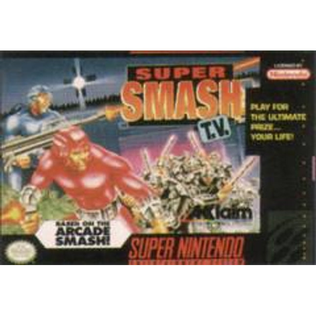 Super Smash TV - Super Nintendo