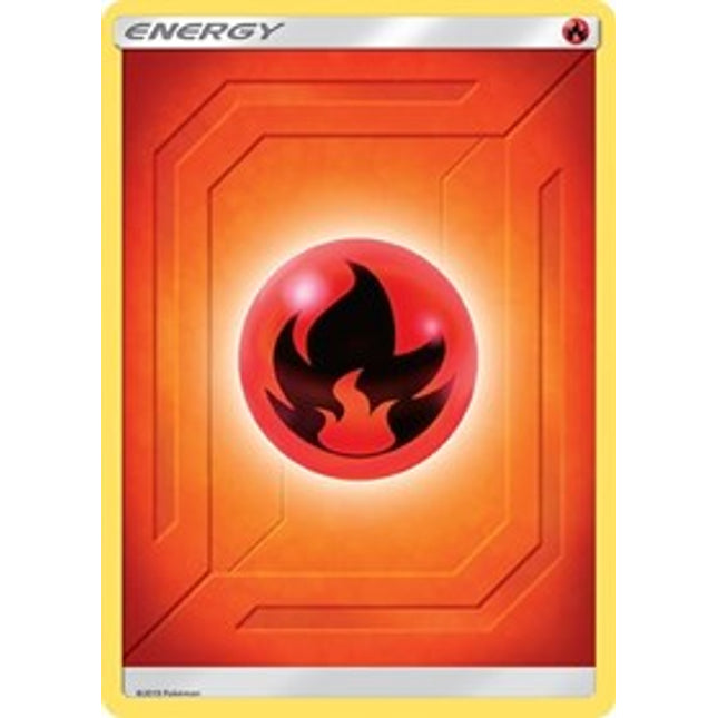 Fire Energy (2019 Unnumbered) [Sun & Moon: Team Up]