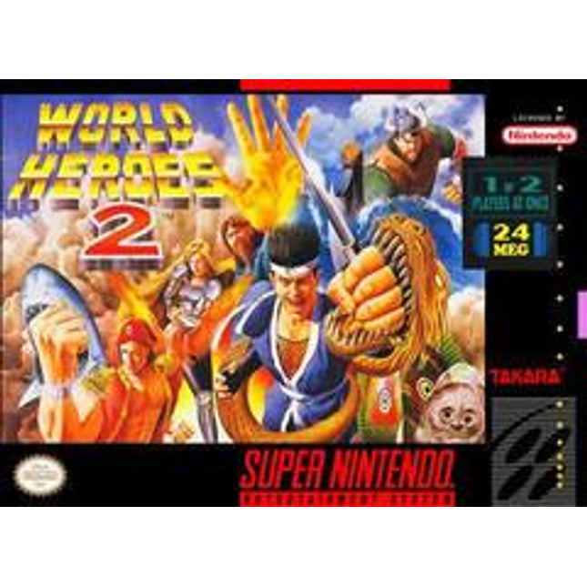 World Heroes 2 - Super Nintendo