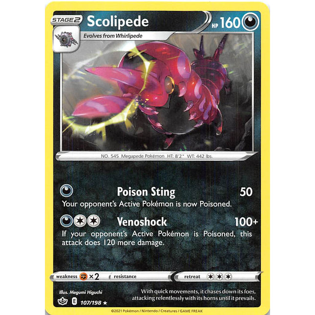 Scolipede (107/198) [Sword & Shield: Chilling Reign]