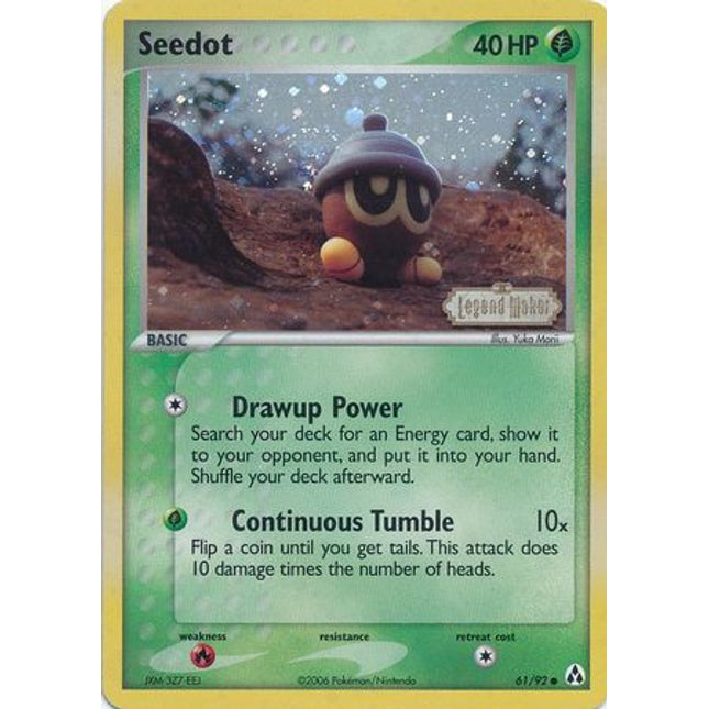 Seedot (61/92) (Stamped) [EX: Legend Maker]