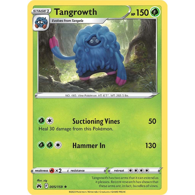 Tangrowth (005/159) [Sword & Shield: Crown Zenith]
