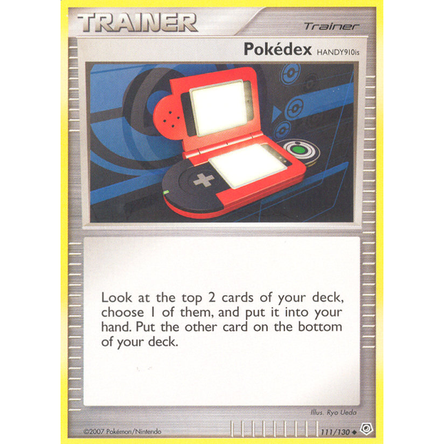 Pokedex HANDY910is (111/130) [Diamond & Pearl: Base Set]