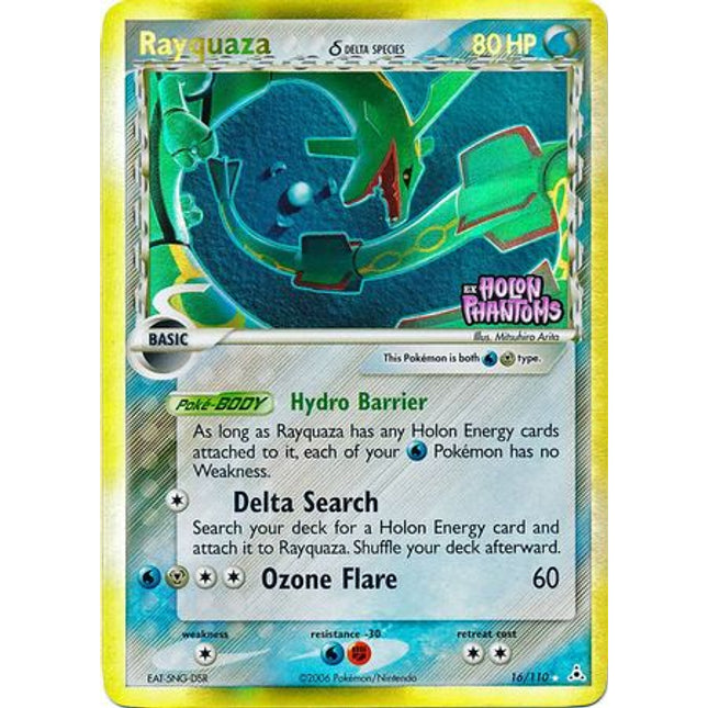 Rayquaza (16/110) (Delta Species) (Stamped) [EX: Holon Phantoms]