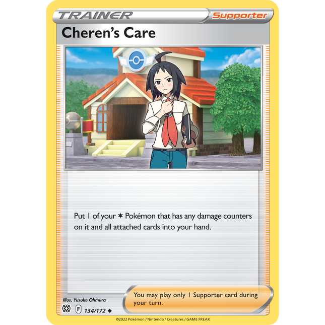 Cheren's Care (134/172) [Sword & Shield: Brilliant Stars]