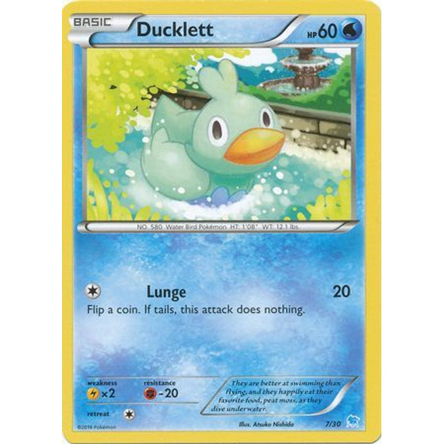 Ducklett (7/30) [XY: Trainer Kit 3 - Suicune]