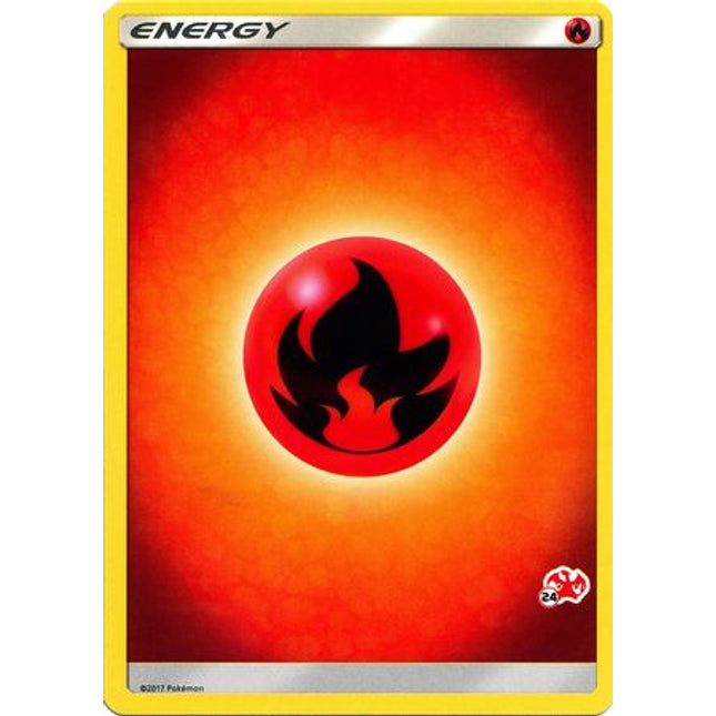 Fire Energy (Charizard Stamp #24) [Battle Academy 2020]