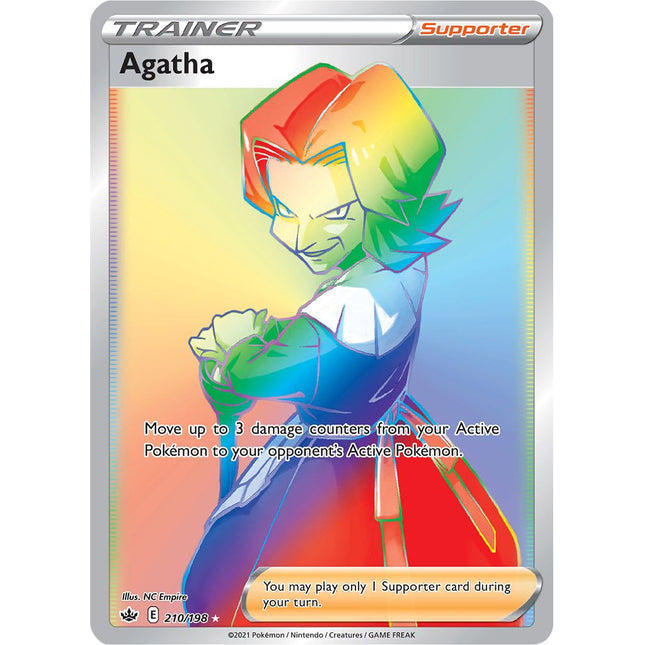 Agatha (210/198) [Sword & Shield: Chilling Reign]