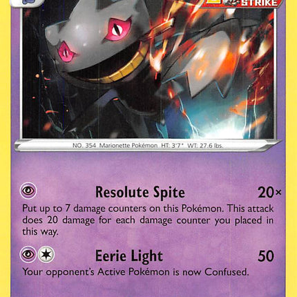 Banette (063/198) [Sword & Shield: Chilling Reign]