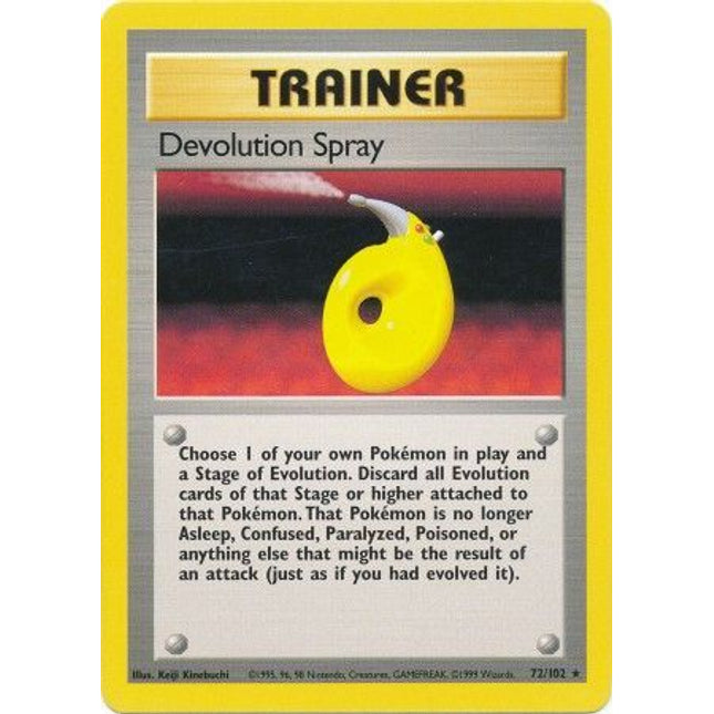 Devolution Spray (72/102) [Base Set]