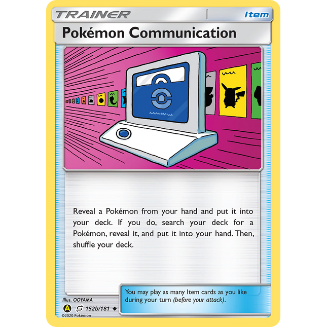 Pokemon Communication (152b/181) [Alternate Art Promos]