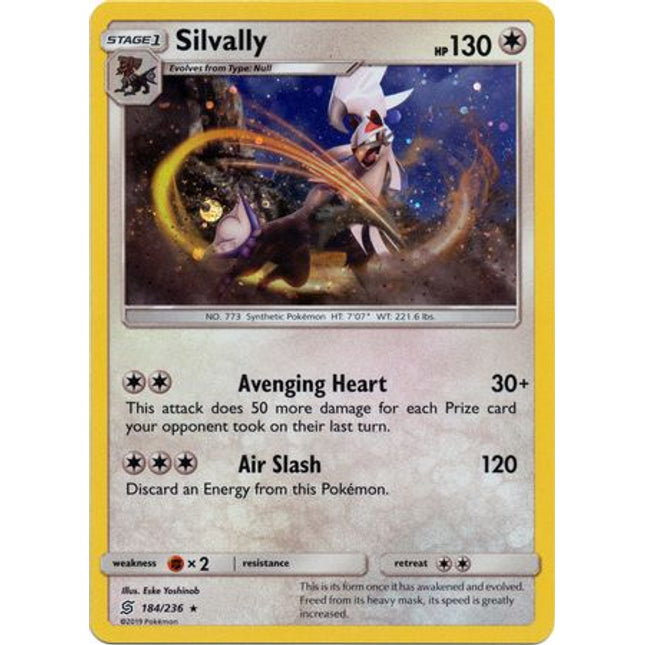 Silvally (Cosmos Holo) (184/236) [Sun & Moon: Unified Minds]