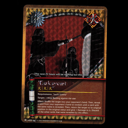 Tsukuyomi - us055 - NM - Foil - Promo - Naruto CCG - E1-110