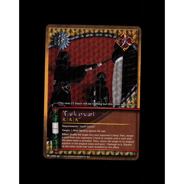 Tsukuyomi - us055 - NM - Foil - Promo - Naruto CCG - E1-110