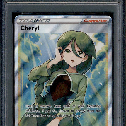 Cheryl - 159/163 - PSA 8 - Full Art - Battle Styles - Pokemon - 80001