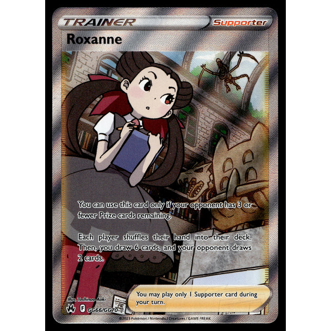 Roxanne - GG66/GG70 - NM - Full Art - Crown Zenith - Pokemon - C3-60