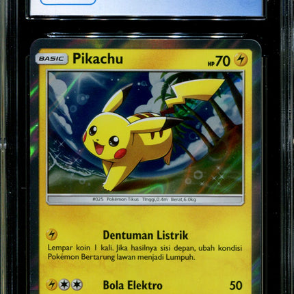 Pikachu - 002/SM-P - CGC 9.5 - Sun & Moon Promos - Indonesian - Launch Event - Pokemon - 94120