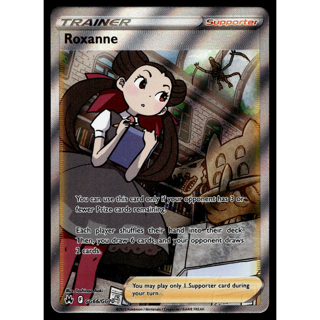 Roxanne - GG66/GG70 - NM - Full Art - Crown Zenith - Pokemon - C3-65