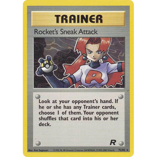 Rocket's Sneak Attack (72/82) [Team Rocket]