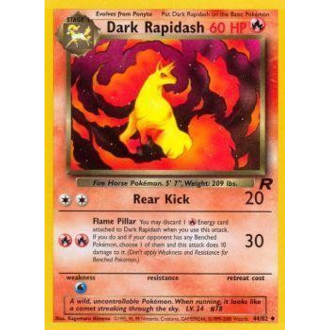Dark Rapidash (44/82) [Team Rocket]